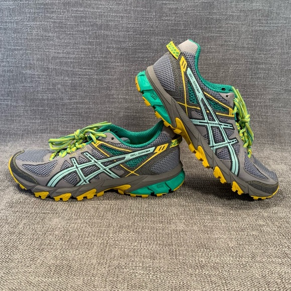 Asics Gel Sonoma Womens Running Shoes Gray Ice Blue Size 8 T4F7N - Picture 16 of 16